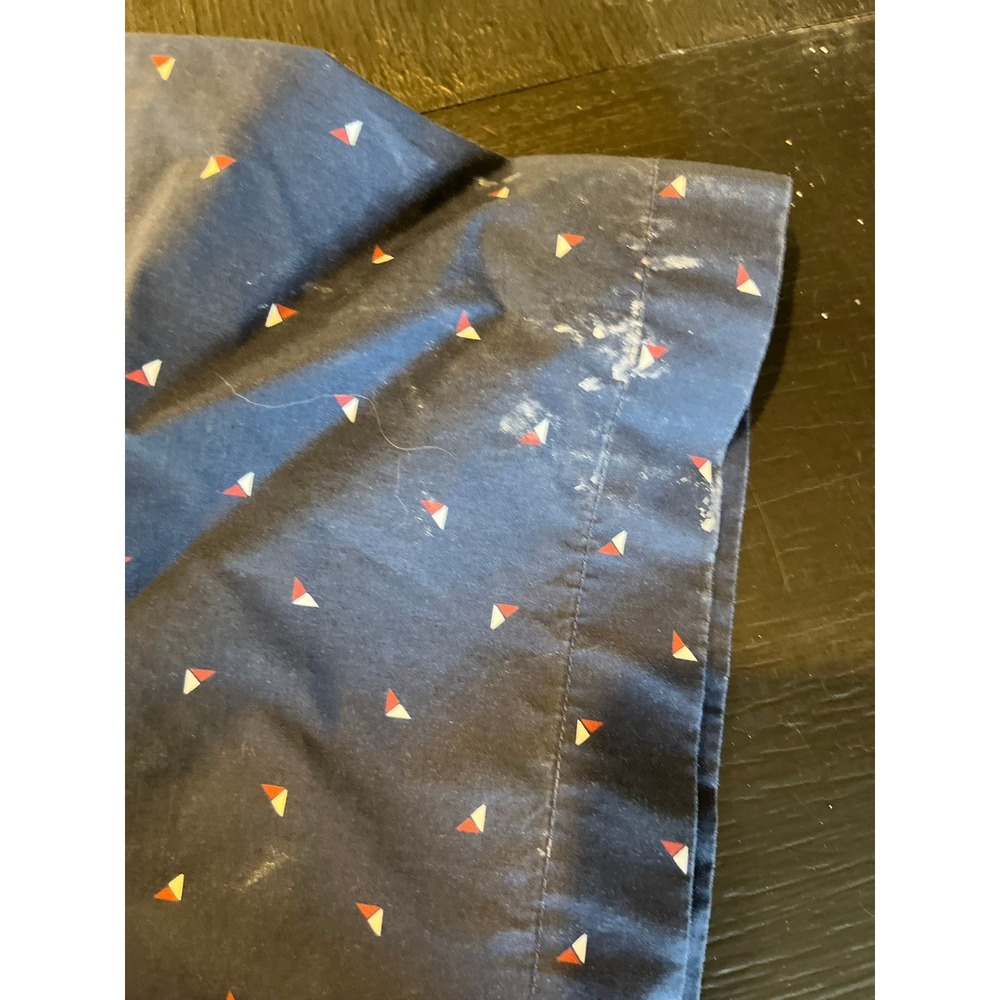 UNTUCKit Mens XX Large Navy Blue Geometric Print Short Sleeve Button Down Shirt‎ - Picture 4 of 7